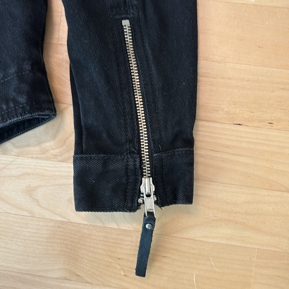 Harley Davidson women’s denim jacket, black size small - Picture 5 of 6